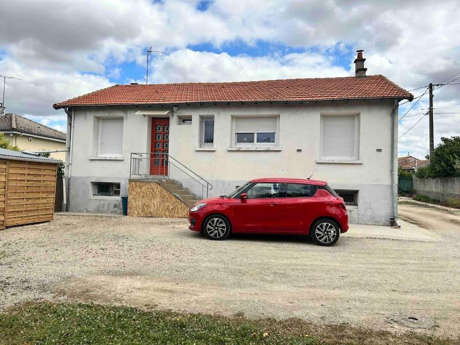 5Min Futuroscope 80M2 - 3 Chambres - Parking Prive - Wifi - Jardin Chasseneuil-du-Poitou Exterior foto